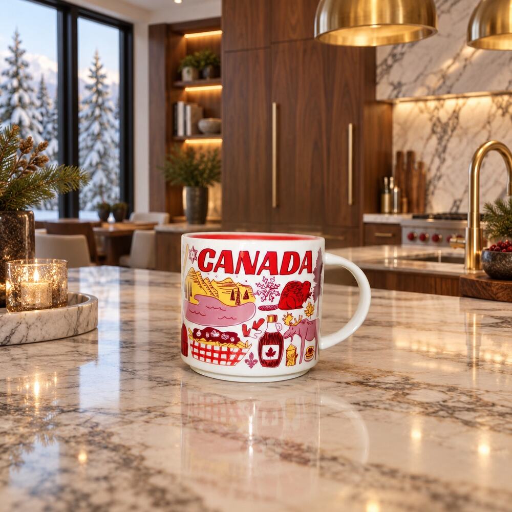 Starbucks Canada Been There Series Mug 14oz Coffee Cup